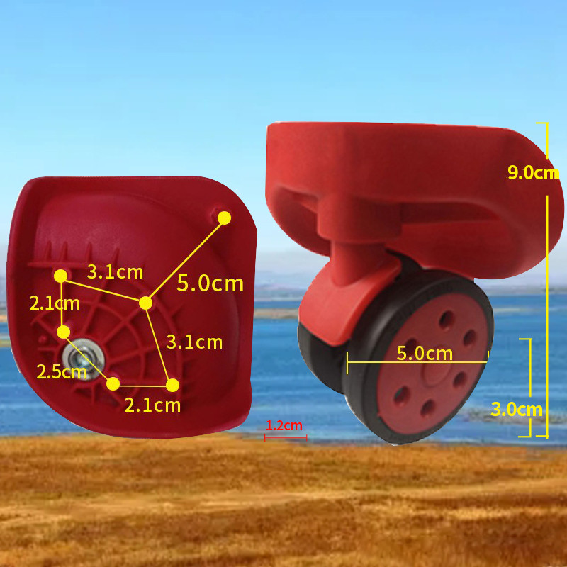 ((การจับคู่ภาพถ่าย) รถเข็นกระเป๋าเดินทางอุปกรณ์เสริมล้อ LBJ B-162 LK Small/DL-A168S G185 Small Unive