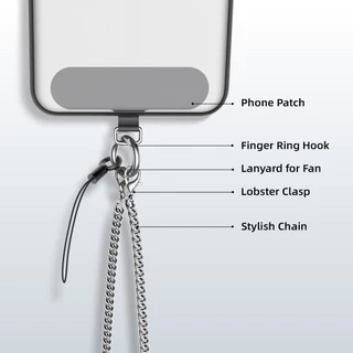 GOOJODOQ Multifunctional Hanging Rope Suitable For Mobile Phones Fans Headphones etc. Eye-catching and Fashionable