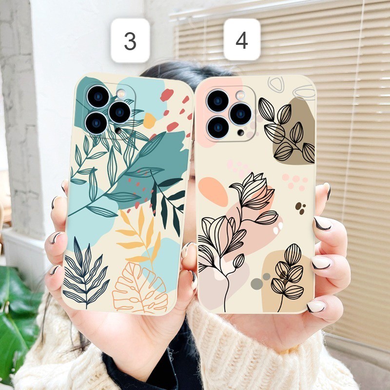 พิมพ์เลนส์ PROTECTOR FLOWER case Oppo m4 pro reno 7 4f c3 8 5g c21y c25y vivo y97 y21 2021 y33s y21s
