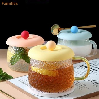 ครอบครัว> ฝาครอบถ้วยซิลิโคนปลอดสารพิษรอบฝาปิดถ้วยน้ําสากลป้อ…