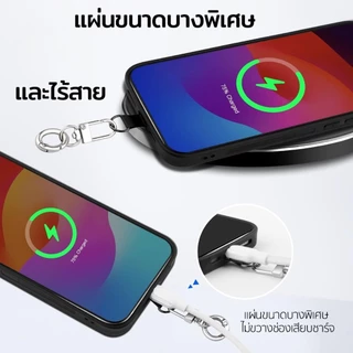 ELELAB แผ่นห้อยโทรศัพท์ ปะเก็นสายคล้องโทรศัพท์มือถือ คลิปสร้อยคอ แบบปรับได้ ปะเก็นติดมือถือ ป้องกันการสูญหาย แบบสากล