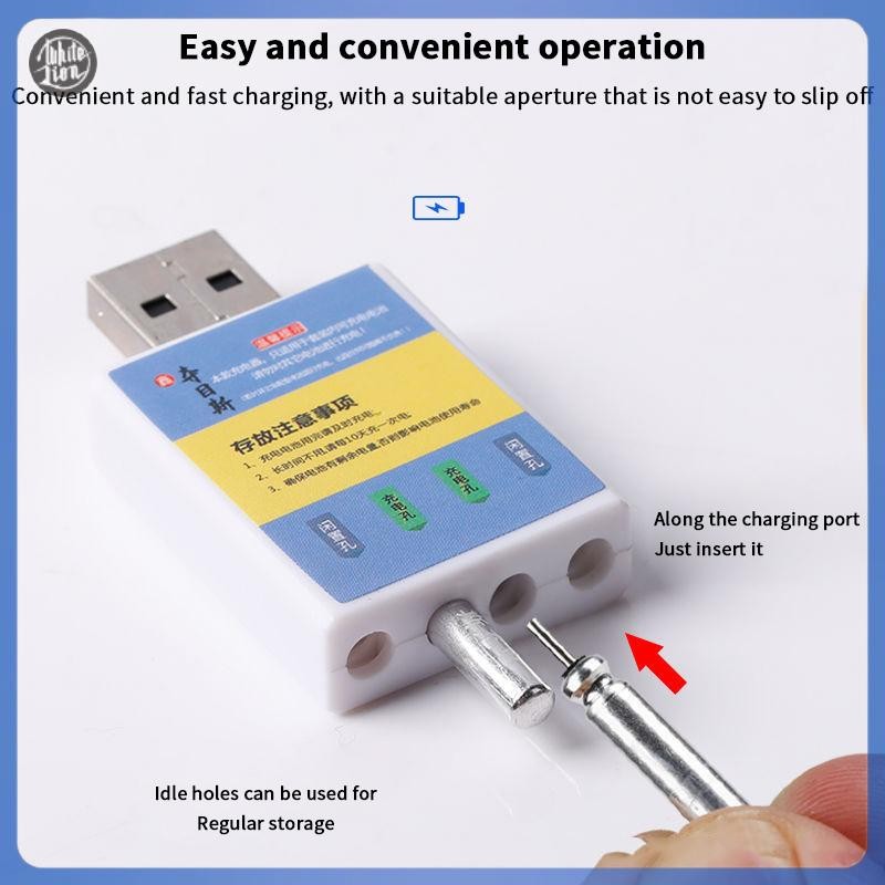 ลอยแบตเตอรี่แบบชาร์จไฟได้ CR425 กับเครื่องชาร์จ USB ออกแบบมาเพื่อการตกปลาและว่ายน้ำ
