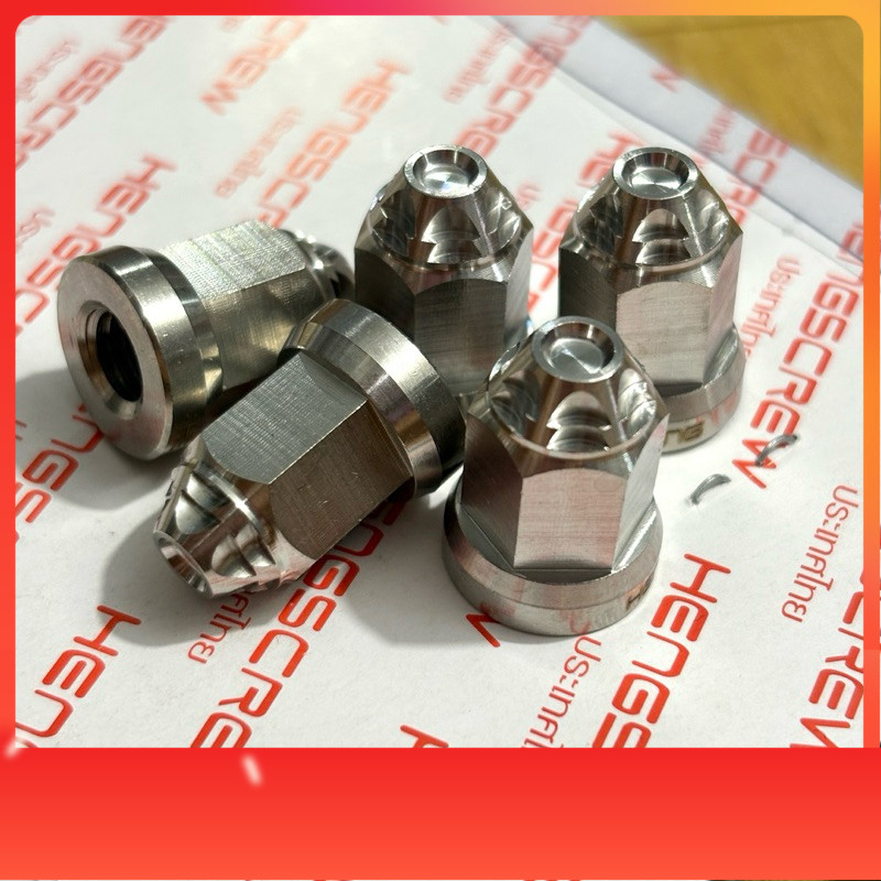 น็อตสแตนเลส น็อตตัวเมียหัวปิด #12#14#17#19 หัวV2H