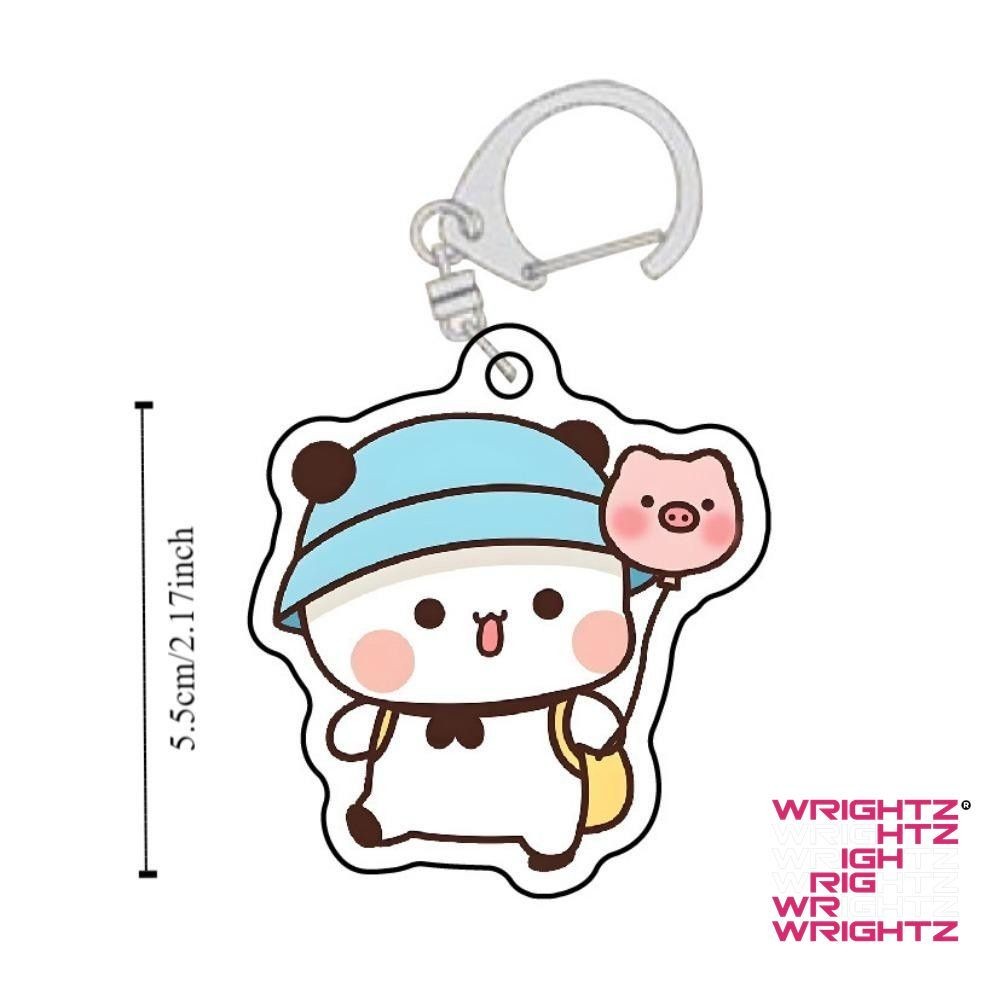 พวงกุญแจ, standee Blackbear LIMIT การ์ตูน Bubu Dudu Kawaii Charm พวงกุญแจของขวัญ Mini Shop อะนิเมะ