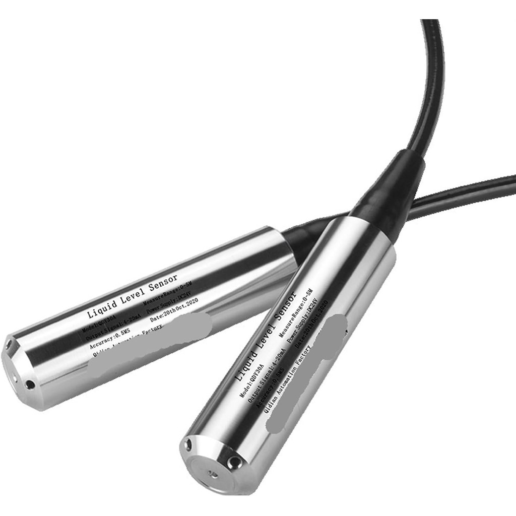ความดันTransducer 4-20mA 0-5V 0-10V Liquid Level Sensorเครื่องส่งสัญญาณถังน้ําความดันElectrostatic L