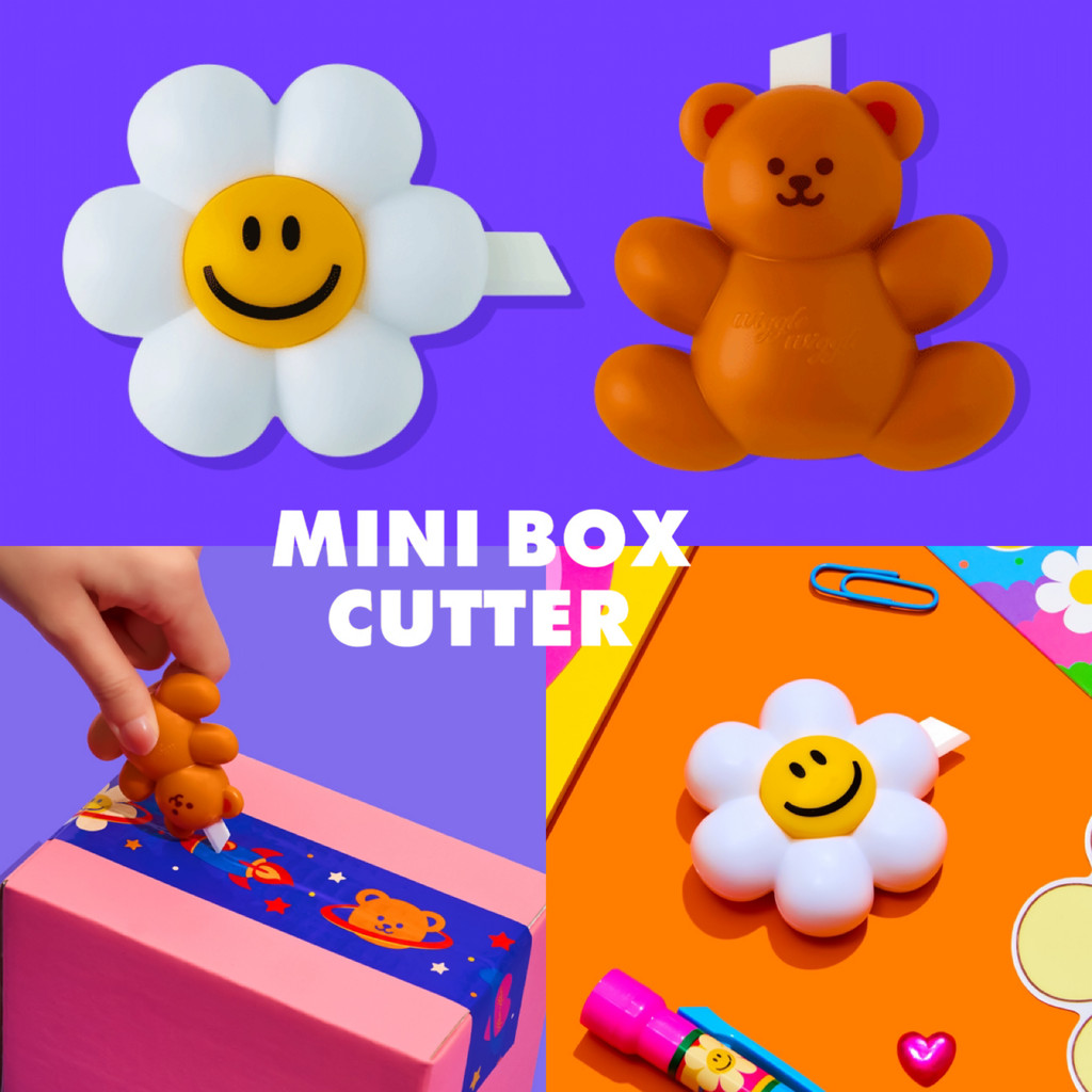 WiggleWiggle Mini Cutter Knife ✂️ มีดคัตเตอร์จิ๋ว มีดตัดเทป