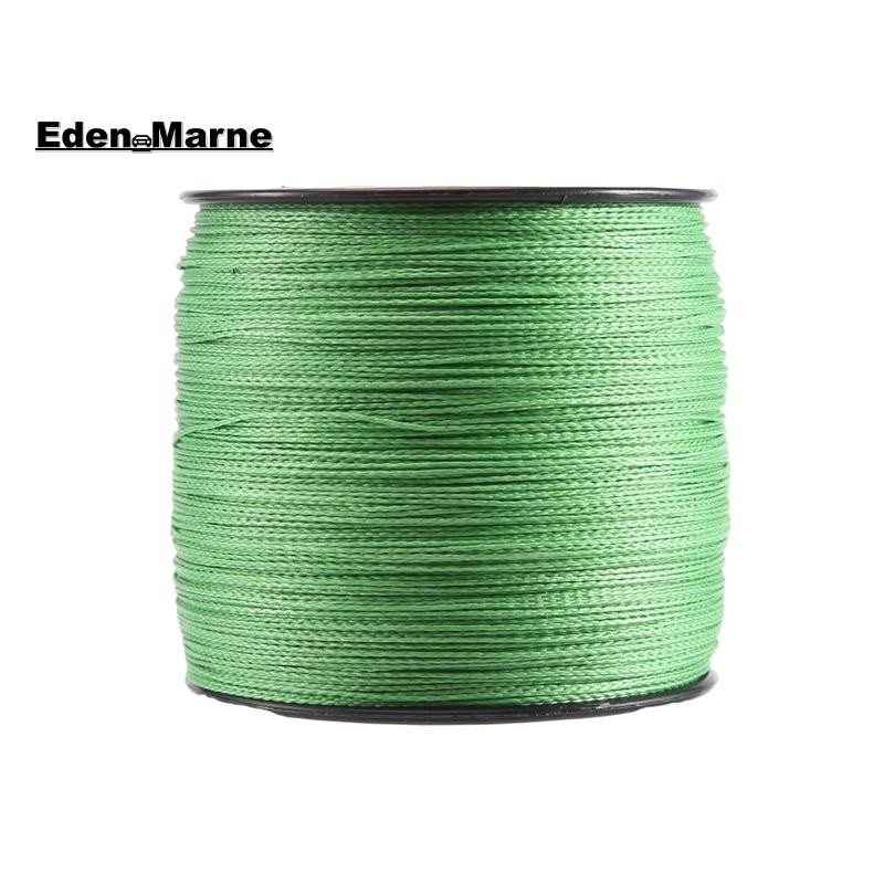 สายการประมงสีเขียว ความยาว 300 เมตร แรงดึง 100 ปอนด์ ทำจากวัสดุ PE ทนทาน