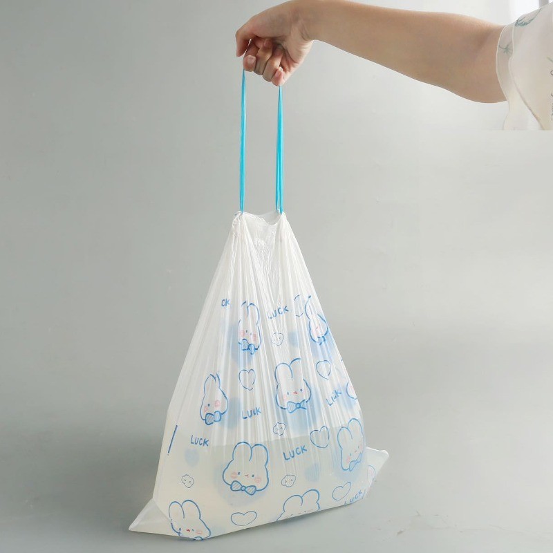 ถุงขยะหูรูดแบบหนา 50 ชิ้น - พลาสติก วิชาพลศึกษา สําหรับห้องครัวขยะ, ทนต่อการฉีกขาดและป้องกันการรั่ว, ถุงขยะขนาดใหญ่สําหรับใช้ในบ้าน - รูปที่ 4