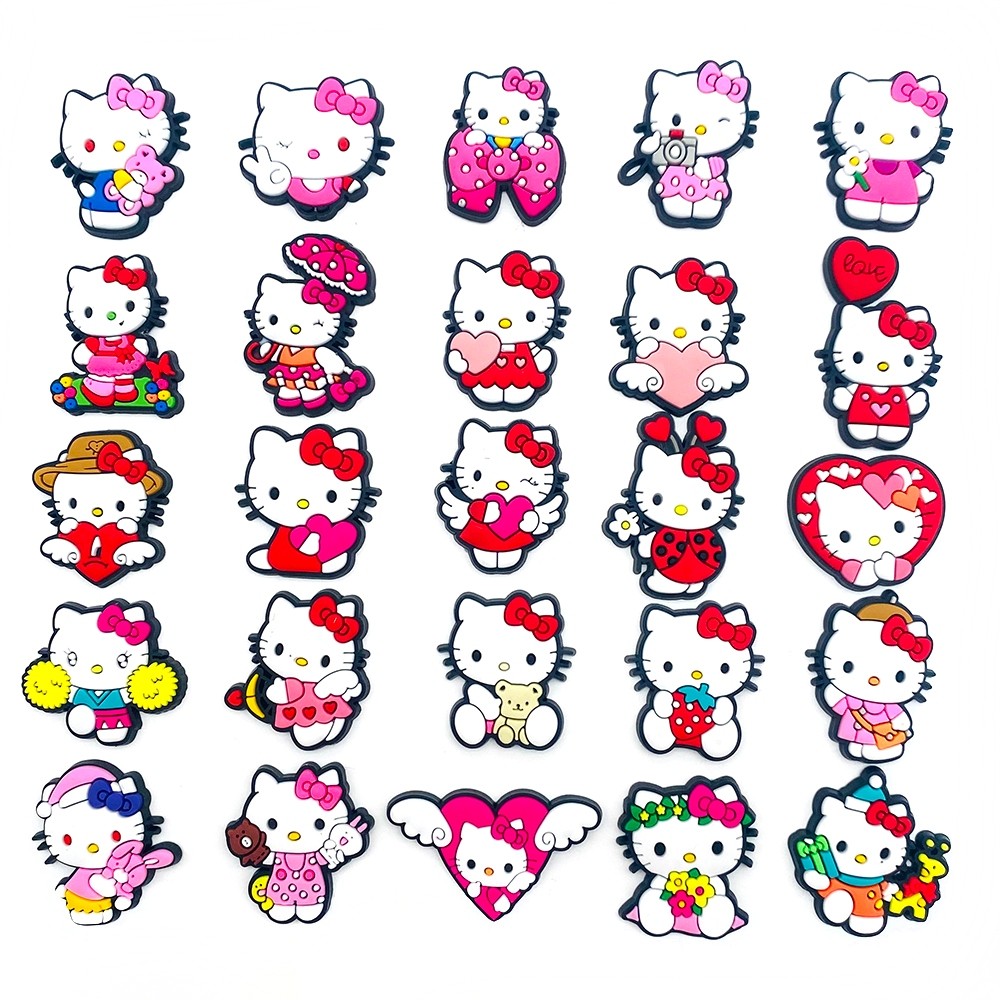 25 ชิ้น/เซ็ตรองเท้า Charm MEIDJ ตาม shoe Charm และผู้หญิงในประเภทผู้หญิง