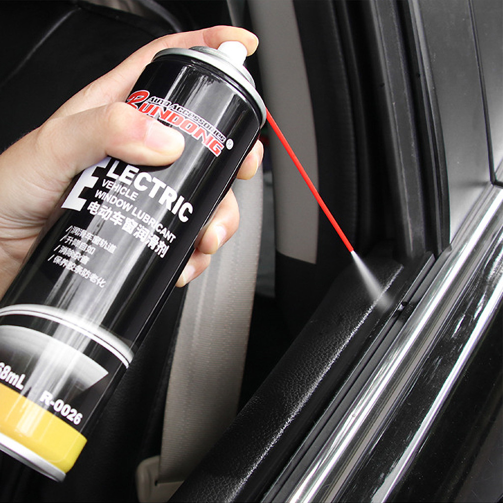 สเปรย์หล่อลื่น รางกระจกและประตูรถยนต์ ช่วยลดฝืด ใช้งานลื่นไหล