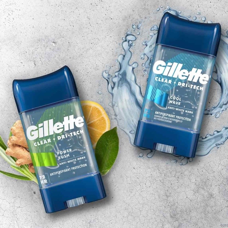 [ขายร้อน] Gillette Gillette Antiperspirant Deodorant Balm Gel Refreshing Male Solid Perfume 9196.28
