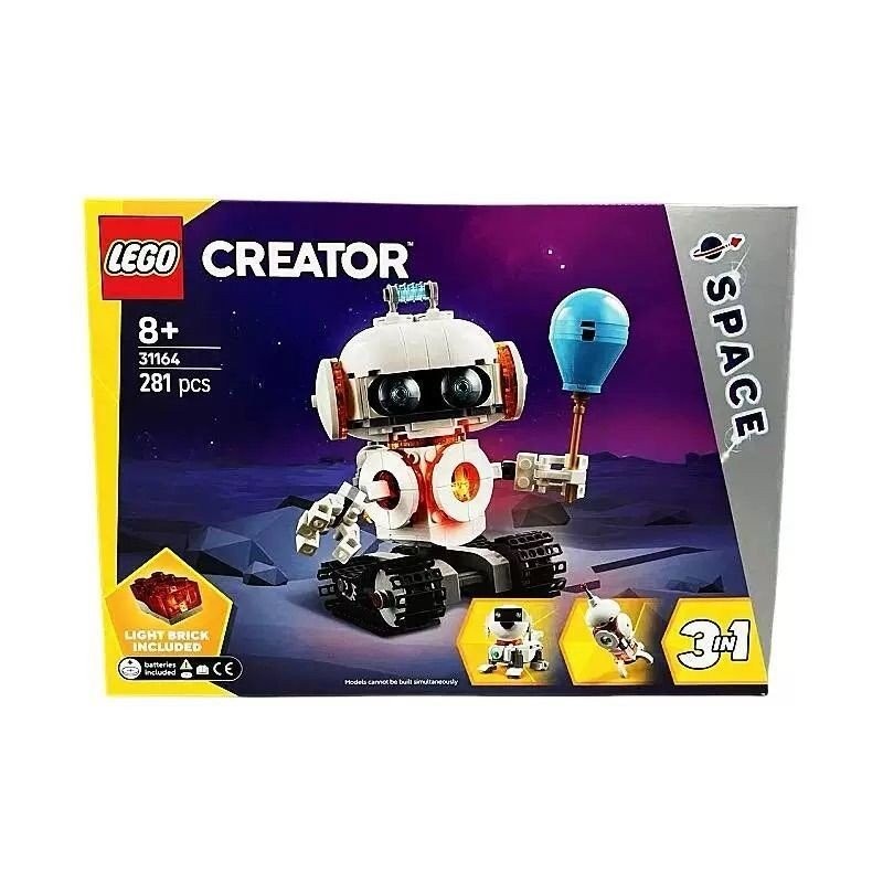 [คลังสินค้าพร้อม] LEGO Robot LEGO LEGO Creative Variety Series 31164 Space Robot Childrens Education