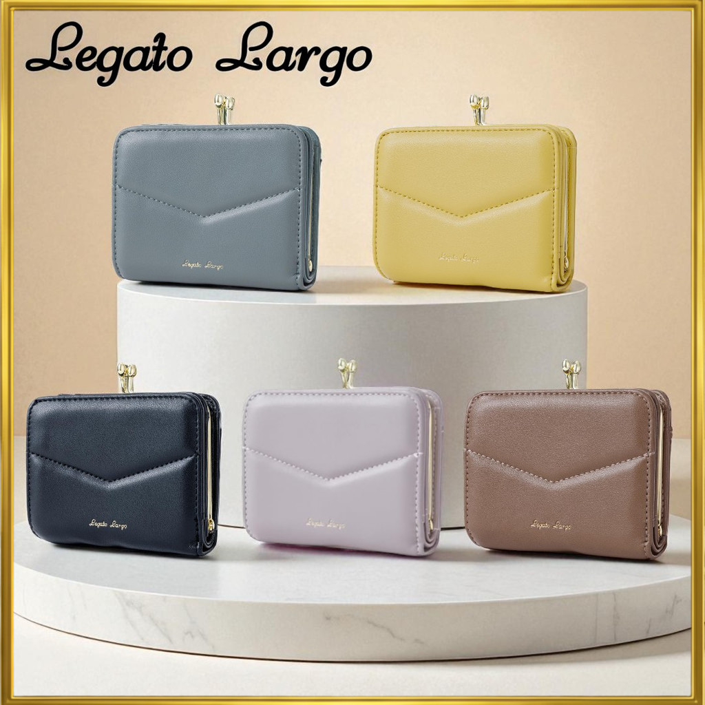 [Legato Largo] Fold Wallet Neo Kiss Lock Wallet for Women GY  
[Legato Largo] Fold Wallet Neo Kiss L