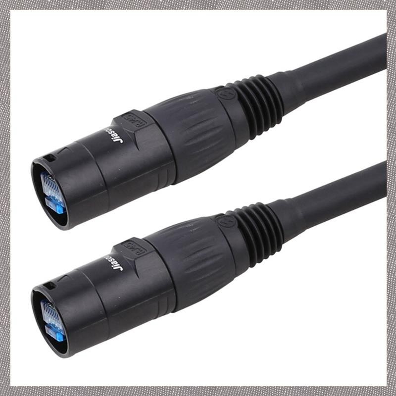 [MLO] สายอีเธอร์เน็ต CAT6, ขั้วต่อ RJ45 ที่รองรับ EtherCON สําหรับสตูดิโออุปกรณ์อุตสาหกรรม 1 เมตร