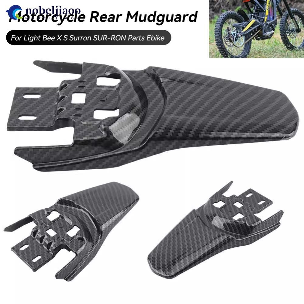 NOBELJIAOO รถจักรยานยนต์ Fender Enduro Pitbike ด้านหลัง Mudguard Dirt Bike กรอบอุปกรณ์เสริมสําหรับ L