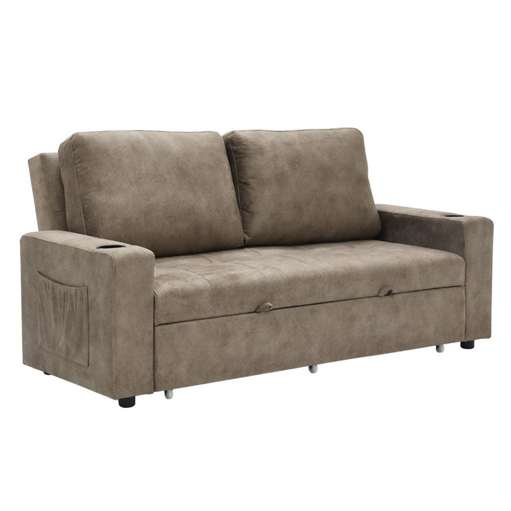SB Design Square โซฟาเบด 3 ที่นั่ง  รุ่น Reindeer - PET  สีน้ำตาล (189x100x91 ซม.)  แบรนด์ SOFA SOLUTIONS รูปที่ 4