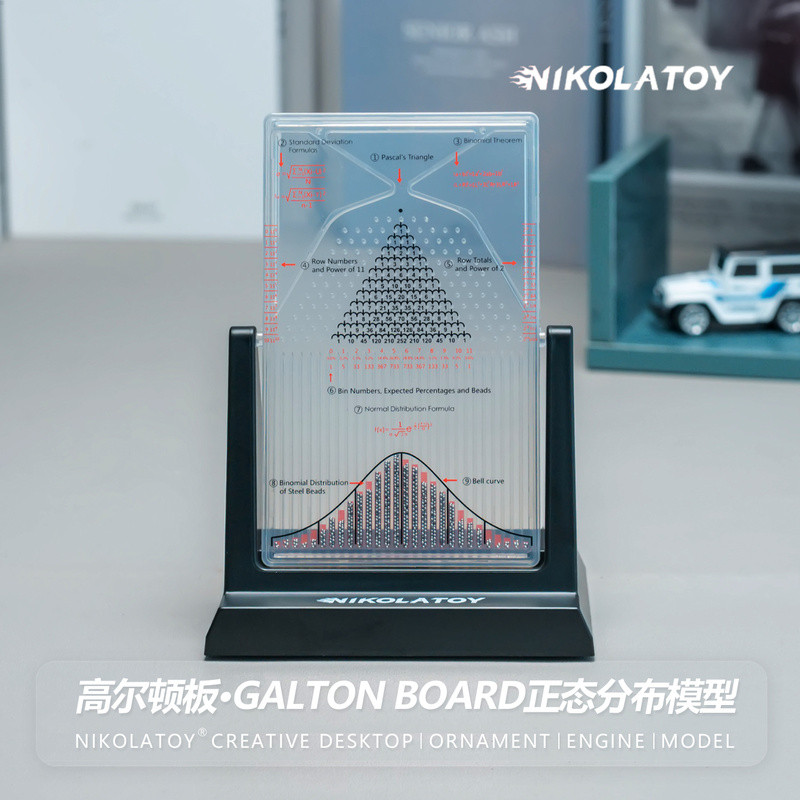 NIKOLATOY Galton Board Model อุปกรณ์การเรียนการสอนทางคณิตศาสตร์ Galton Board