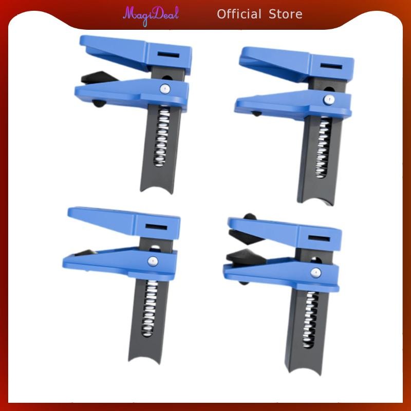 MagiDeal 4 ชิ้นรถสายเบรค Clamp Line Stopper มัลติฟังก์ชั่นปฏิบัติเครื่องมือน้ํามันท่อเบรคชิ้นส่วนซ่อมสําหรับการใช้รางท่อ