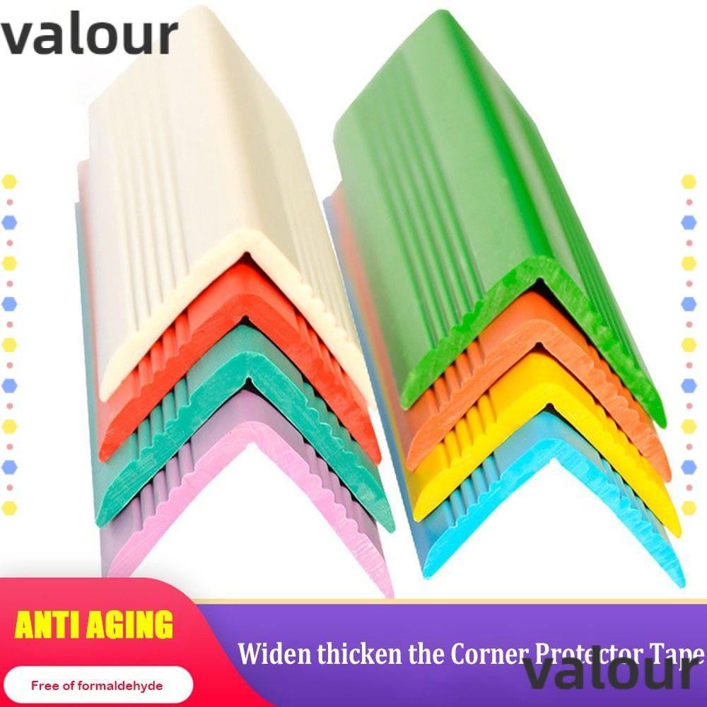 VALOUR เทปป้องกันมุม, 1M กาว Baby Proofing, Anti-collision L-shaped Baby Safety มุมกันชนสําหรับโต๊ะลิ้นชัก Sink Wall