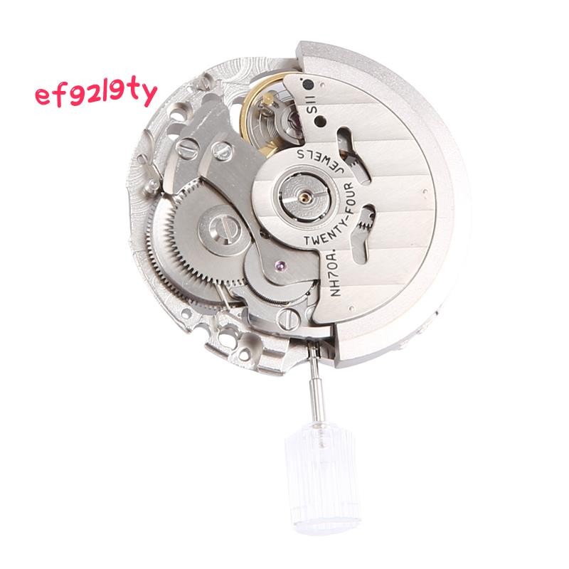 ญี่ปุ่น NH70/NH70A Hollow อัตโนมัตินาฬิกา 21600 BPH 24 Jewels ความแม่นยําสูง Fit สําหรับนาฬิกากลไก