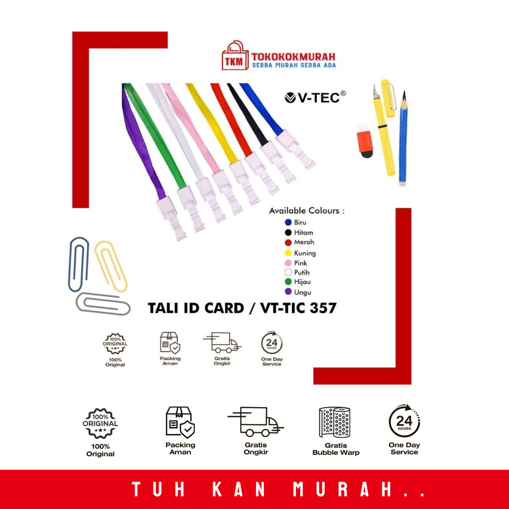 GANTUNGAN V-TEC U-CHAIN / ID CARD VT-TIC 357
