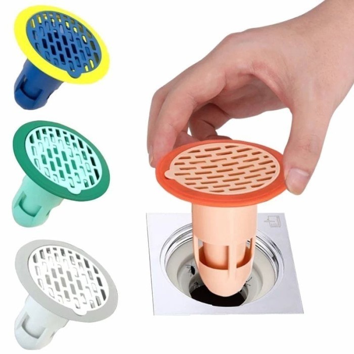 LUXSCENT ANTI-ODOR DRAINAGE SINK STRAINER / ANTI-COCKREACH BATHROOM KITCHEN SINK STRAINER / ANTI-COC