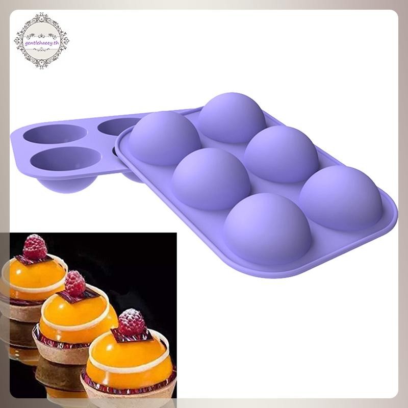 GG Ball Sphere Mold สําหรับเค้ก Pastry ช็อกโกแลต Candy Fondant Bakeware ของหวาน Mould TH