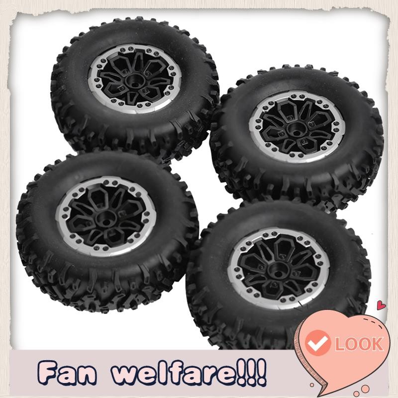 4pcs ล้อยางสําหรับ MN D90 91 96 99S B14 B24 C14 C24 C34 C44 LDRC LD1297 LD1299 RC รถอะไหล่อัพเกรดอุป