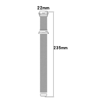 สร้อยข้อมือสายสแตนเลส Milanese สําหรับ Vivo Watch GT/IQOO WATCH GT Watchband หัวเข็มขัดแม่เหล็กกีฬาสายรัดข้อมือ