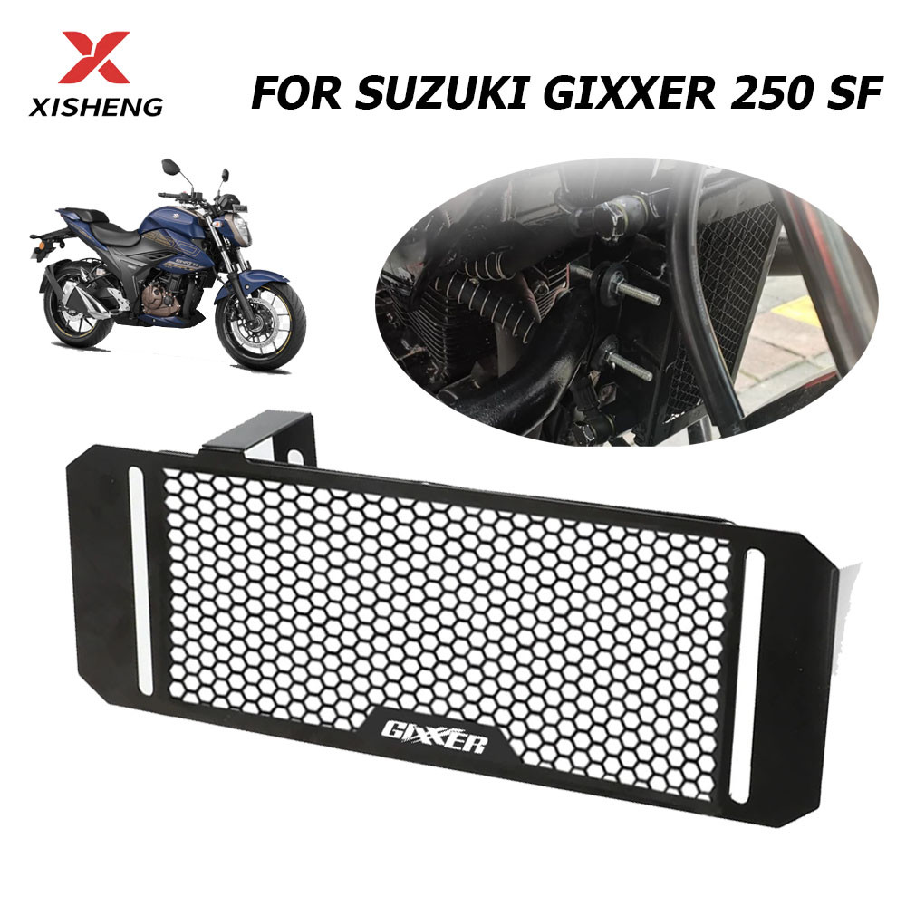 สําหรับ Suzuki Gixxer 250 SF250 SF 250 Gixxer250 2020-2023 หม้อน้ํารถจักรยานยนต์ Grille Guard Cover 