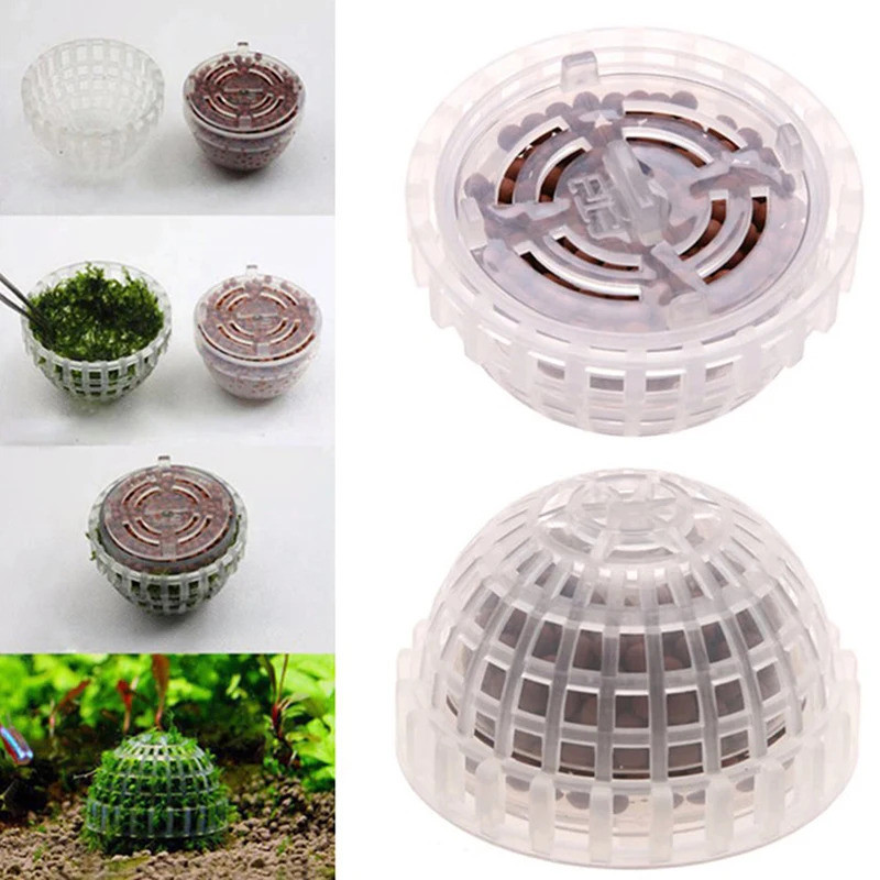 Aquarium Moss Ball Live พืชกรองสําหรับกุ้ง Java ถังปลาผลิตภัณฑ์สําหรับสัตว์เลี้ยงน้ําอุปกรณ์สัตว์เลี้ยงตกแต่งถังปลา Decor