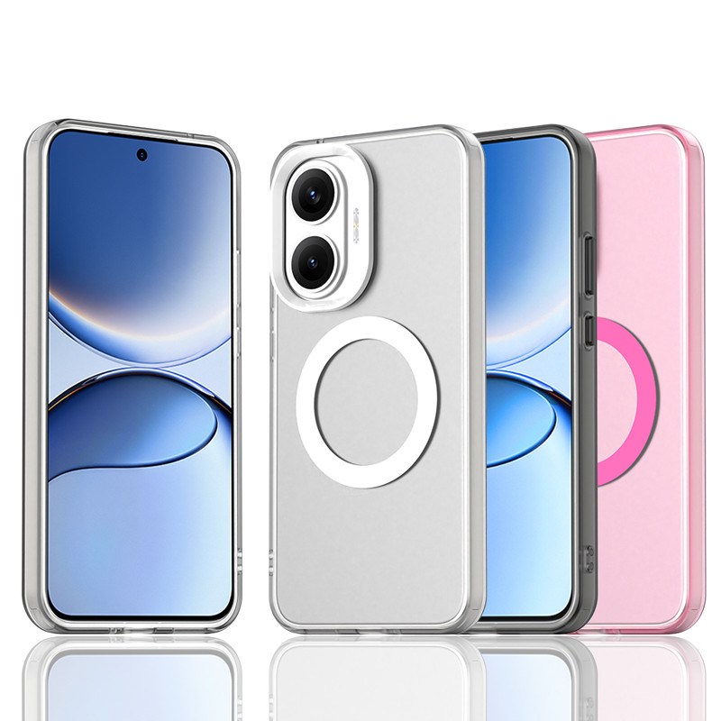 สําหรับ POCO F7, Redmi Turbo 4 Pro กรณี ELVEV กันกระแทก TPU Hard PC ผิวรู้สึก Matte ดูดปกหลัง