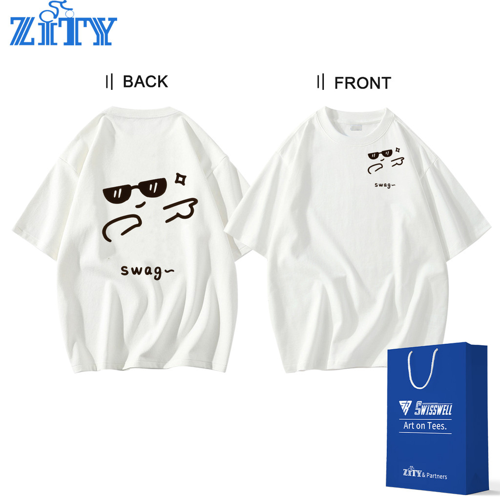 ชุดลำลองเสื้อยืดระบายอากาศ PODJ0374 สำหรับวันร้อน