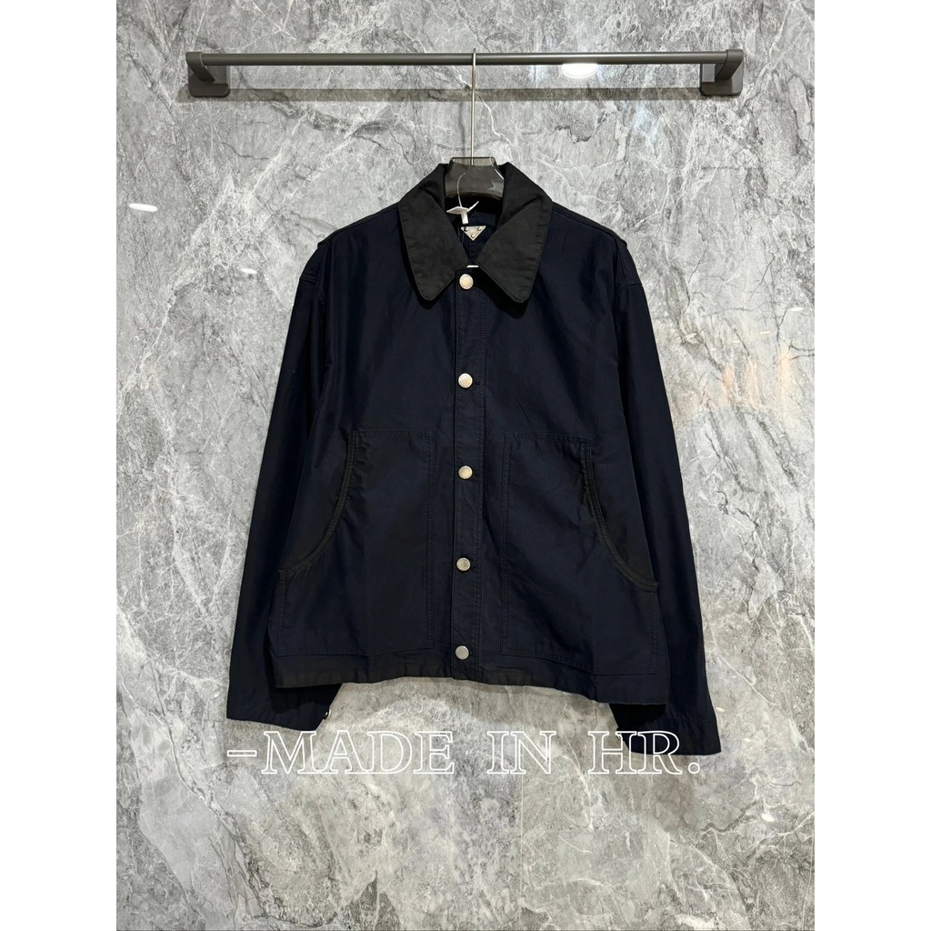 เสื้อแจ็คเก็ต Metal Triangle Label Tooling สไตล์ Kanye Li Xian