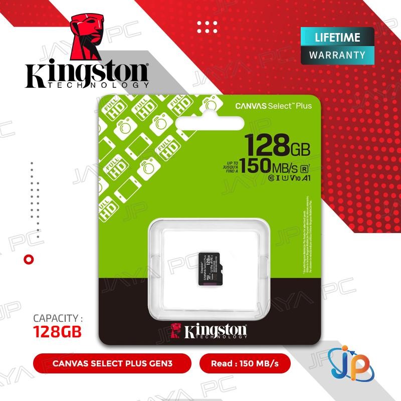 Kingston MicroSDXC CANVAS SELECT PLUS การ์ดความจำ