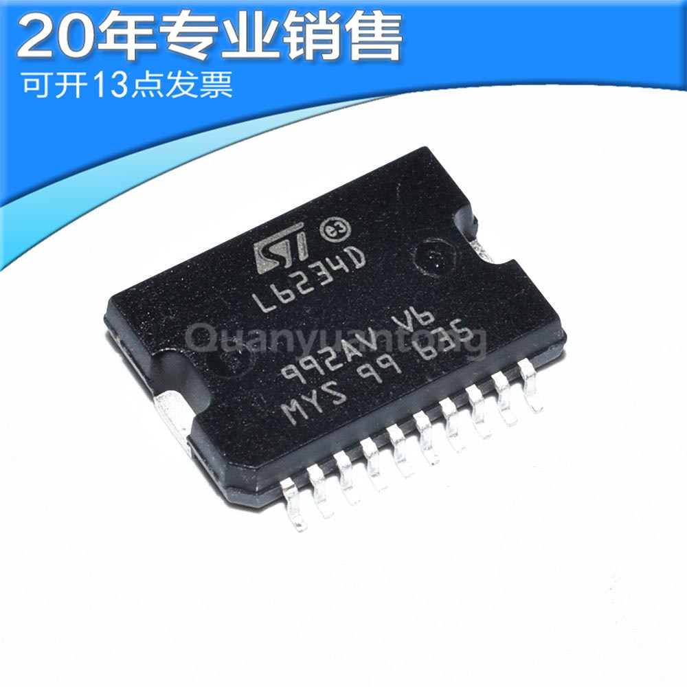 ยี่ห้อใหม่ L6234D L SOP20 มอเตอร์ไดรฟ์ ic LPD รถชิป Patch เดิม