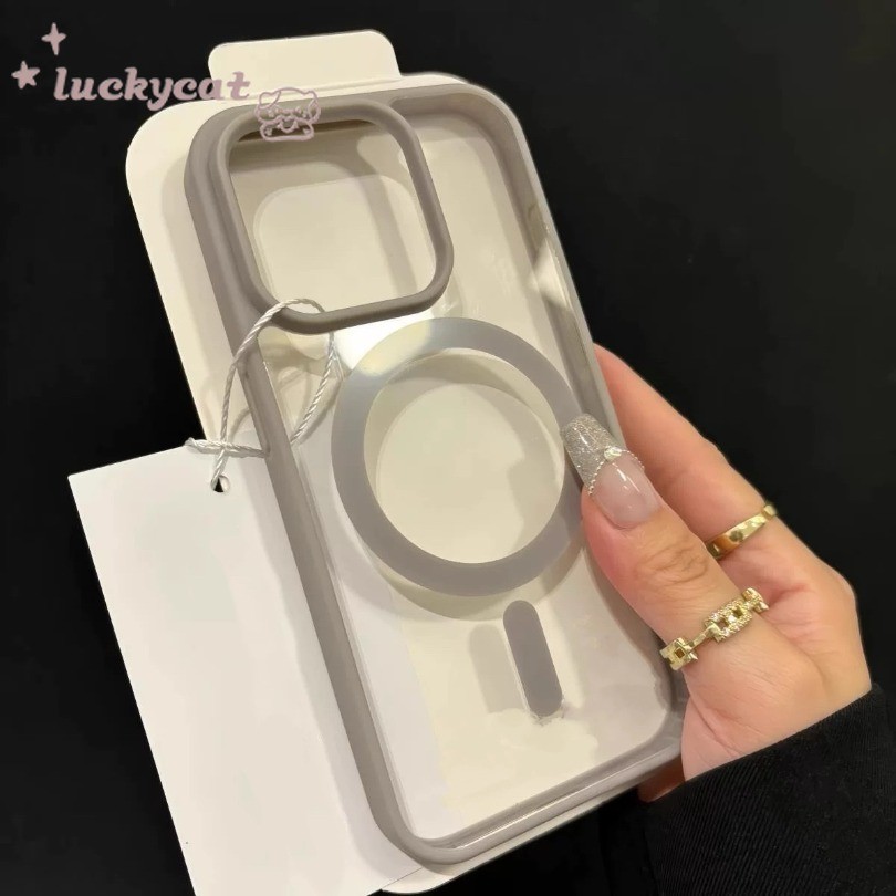 เข้ากันได้กับ iPhone 16 15 14 13 12 11 Pro Max X Xr Xs Max 7 8 Plus SE2020 เคสโทรศัพท์ Ins Simple วงกลมสีสันสดใสปกอ่อน