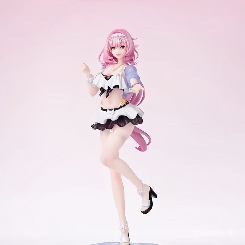 ฟิกเกอร์ Honkai Impact 3rd Elysia นางฟ้าชายหาดฤดูร้อน นางสาวอนิเมะ โมเดลรูปปั้น