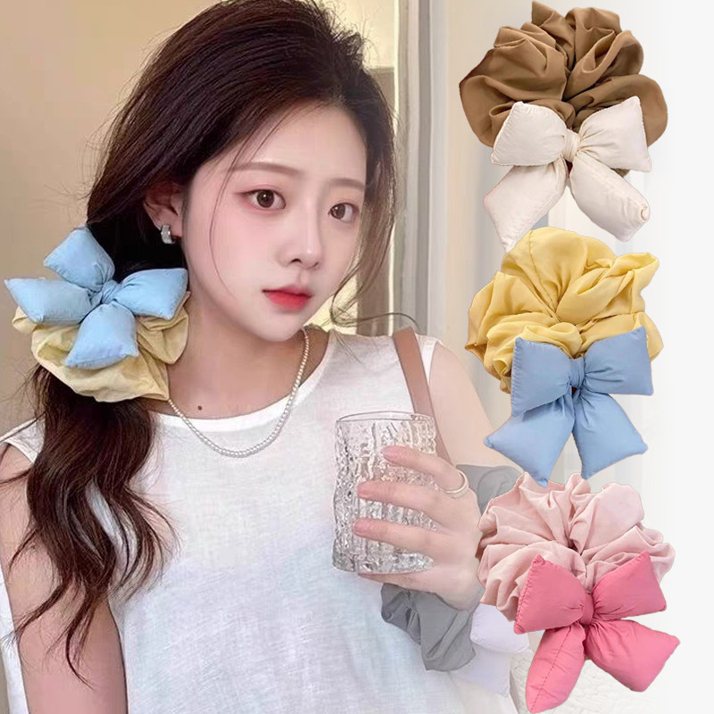 สร้อยผมโบว์สามมิติ ไซส์ใหญ่ สไตล์น่ารัก สนุกสนาน และสามารถปรับเปลี่ยนตามชอบ