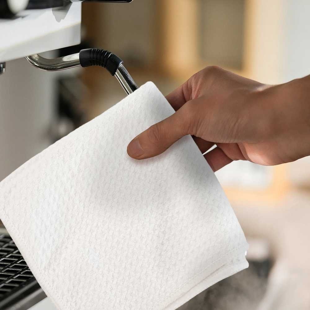 ของแท้ S-CLEAN Barista Cleaning ผ้าขนหนูวาฟเฟิล ดูดซับสูง - SO002