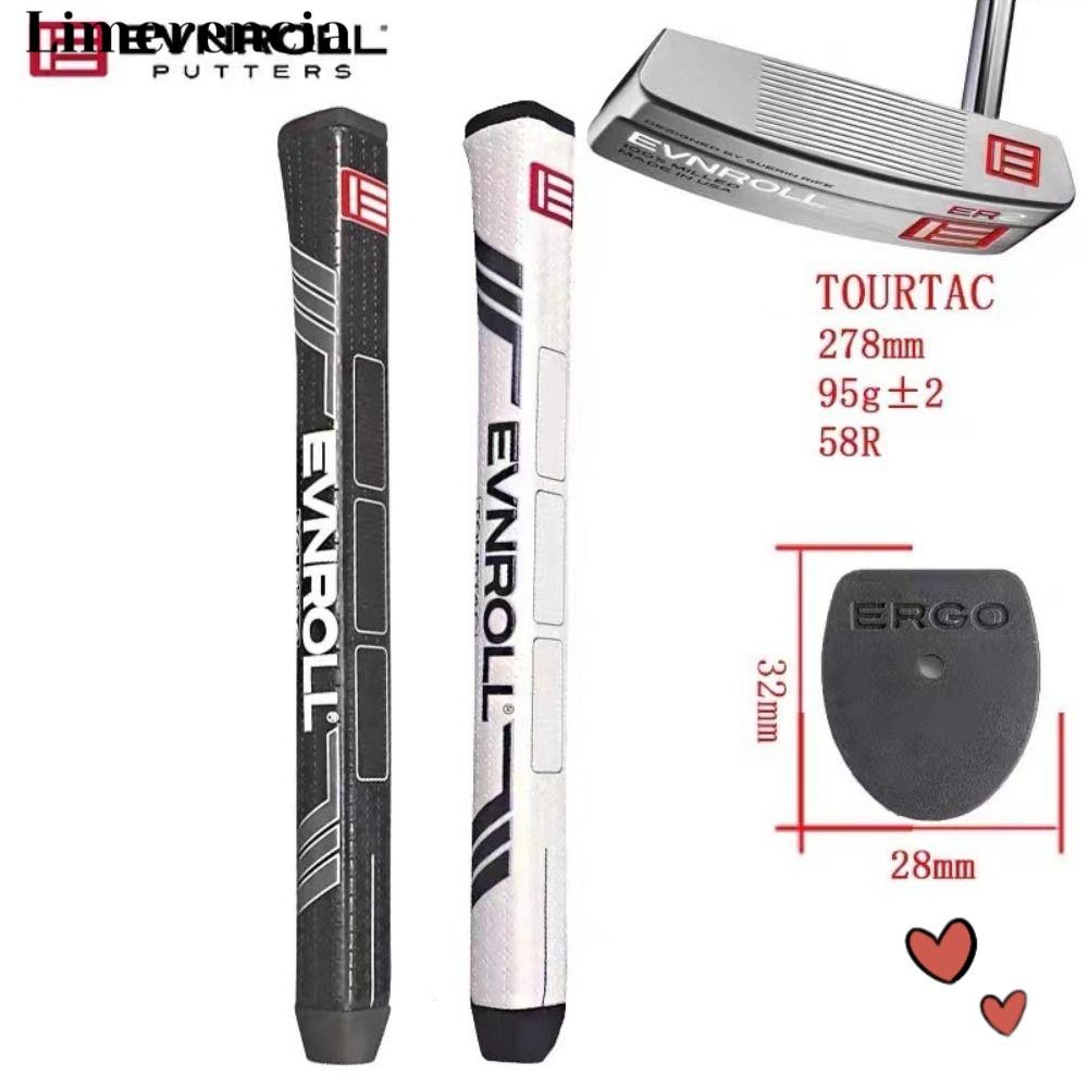 LIMERENCIA Golf Club Grip Cover, พัตเตอร์ PU กันลื่น Super Stroke Putter Grip, ทนทาน ENROLL TOURTAC 