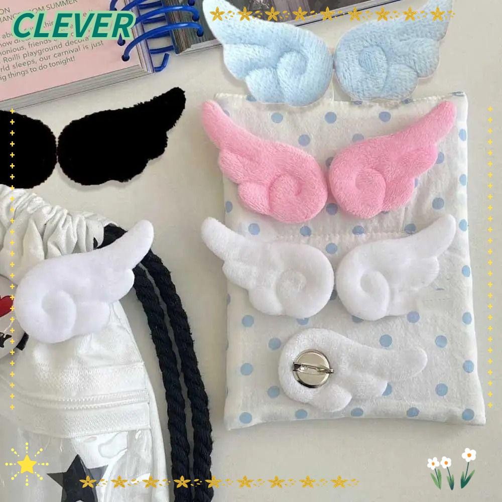 เข็มกลัดปีกนางฟ้า Y2K หวานน่ารัก 1 คู่ สําหรับติดเสื้อ/กระเป๋า สไตล์ตุ๊กตา