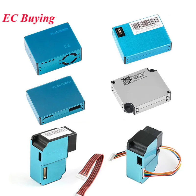 Plantower PM2.5 Sensor PMS5003 PMS7003 PMS3003 PMSA003 PMS5003T PMS9103M ZH03B Air Particle Dust Dig