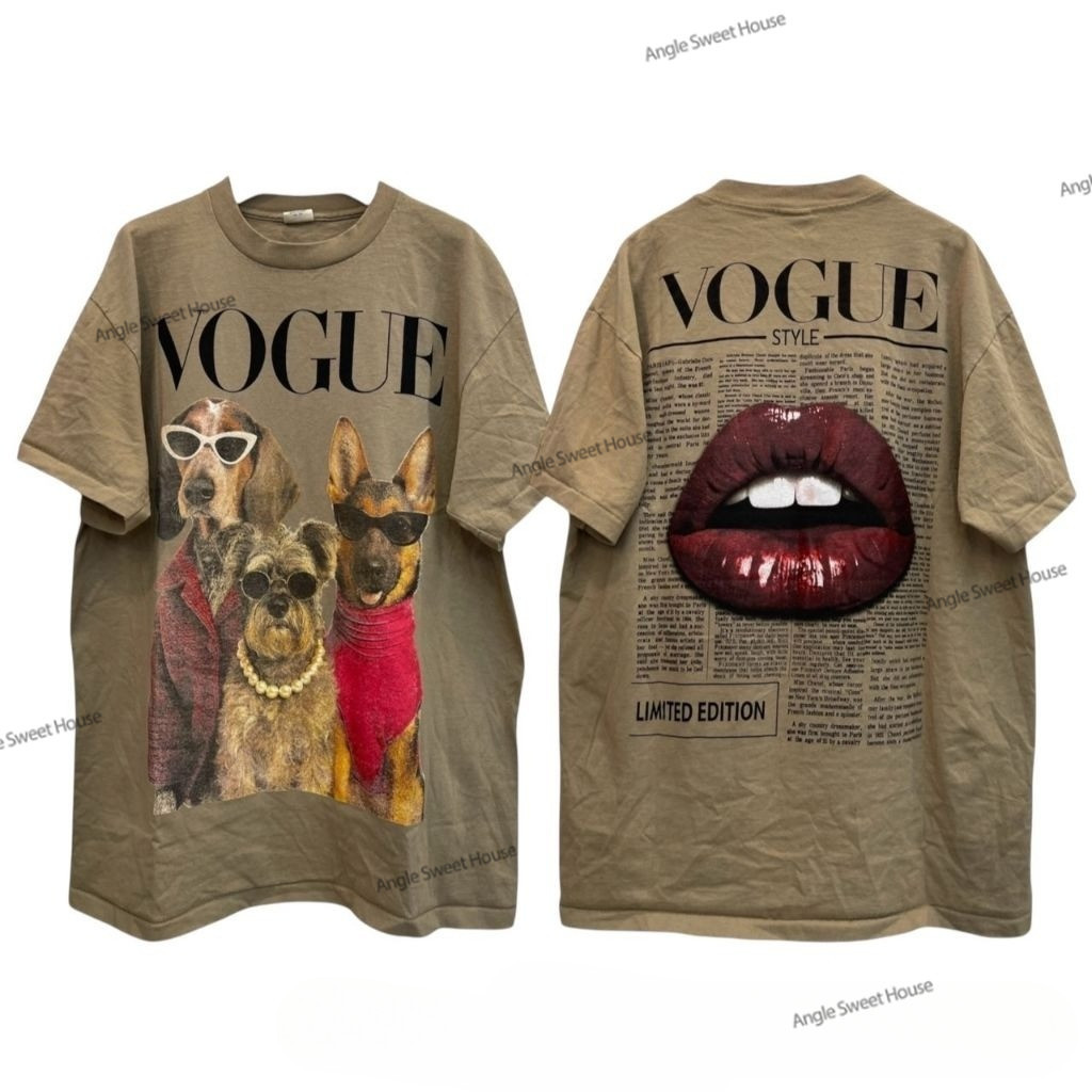 (จัดส่งตลอด 24 ชั่วโมง）Angel Official  oversize 2025 ทันสมัย เกาหลี เสื้อแขนยาว หลวม เสื้อยืด เสื้อคอกลม พลัสไซส์