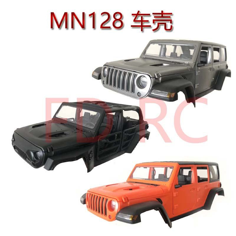 MN128 Wrangler Rc อุปกรณ์เสริมเปลือกรถยนต์