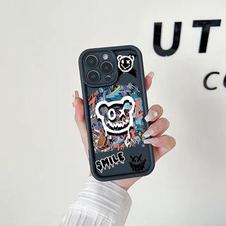 จัดส่งจากประเทศไทย ลายหมีขาวดำ for Samsung A55 5G A54 5G A53 5G A15(4G 5G)