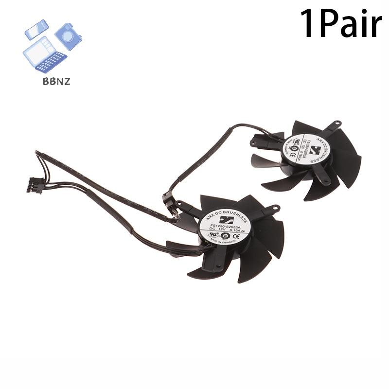 [BBNZ] 1 คู่ FS1250-S2053A 0.19A GPU VGA Video Cooler กราฟิกการ์ดพัดลมสําหรับ GTX 1650 1630 GTX1650 