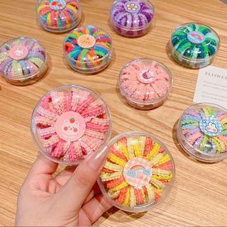 50 ชิ้น/แพ็ค ชุดผ้าคาดผมลูกไม้สีสันสดใส ยืดหยุ่นได้ดี วัสดุนุ่ม ไม่เป็นอันตรายต่อเส้นผม ที่คาดผมแฟชั่นน่ารักๆ ของสาวๆ