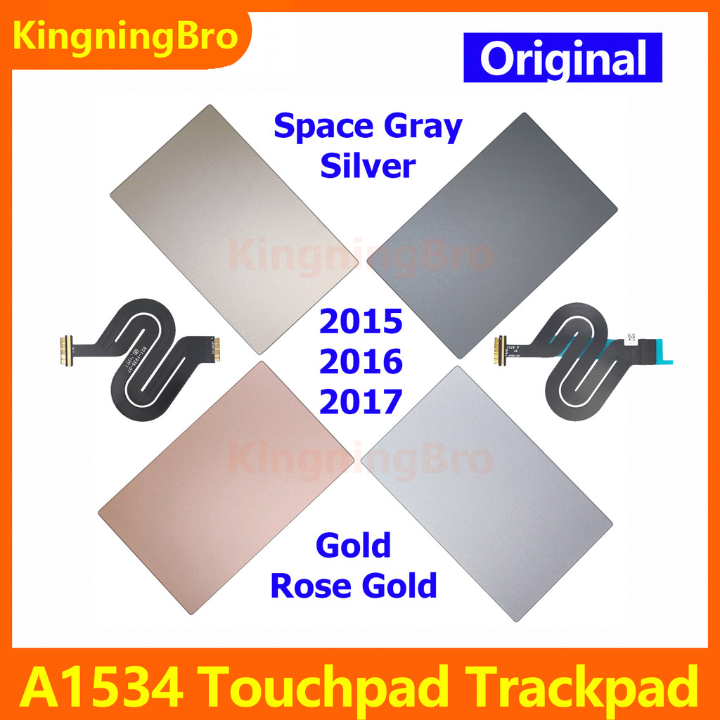 ทดสอบ A1534 Trackpad Flex สําหรับ Macbook 12 "A1534 Touchpad Trackpad Space สีเทาเงินทองสีชมพู 2015 