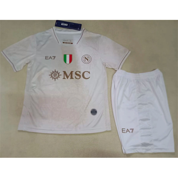 เสื้อกีฬาเด็ก Napoli Jersey ขนาด 16-28